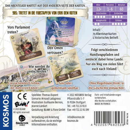 KOSMOS - Cartaventura - Auf ins Abenteuer Vinland