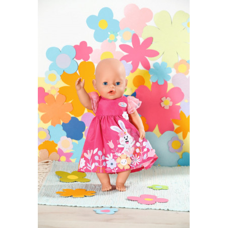 Zapf Creation - Baby Born - Kleid Blümchen, 43cm