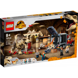 LEGO Jurassic World 76948 - T. Rex & Atrociraptor: Dinosaurier-Ausbruch