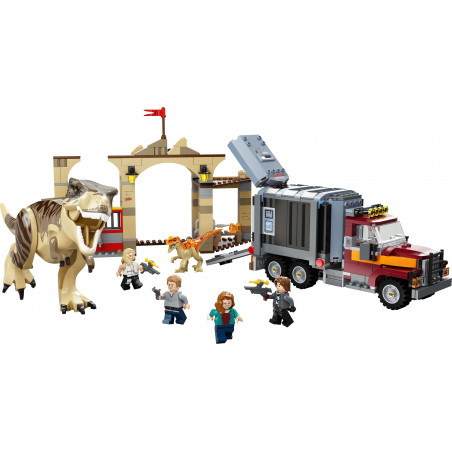 LEGO Jurassic World 76948 - T. Rex & Atrociraptor: Dinosaurier-Ausbruch