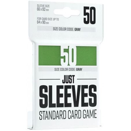 Gamegenic - Just Sleeves - Standard Card Game Green