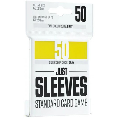 Gamegenic - Just Sleeves - Standard Card Game Yellow