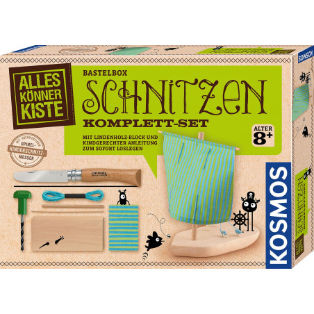 KOSMOS - AllesKönnerKiste - Schnitzen Komplett-Set