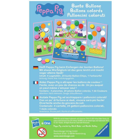 Ravensburger - Peppa Pig Bunte Ballone