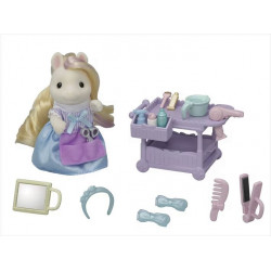 Sylvanian Families - Pony Friseur Spielset mit Figur