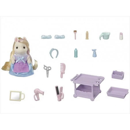 Sylvanian Families - Pony Friseur Spielset mit Figur Sylvanian Families - Pony Friseur Spielset mit Figur