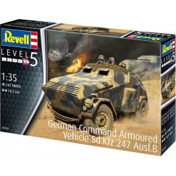 Revell - German Command Armoured Vehicle Sd.Kfz.247 Ausf.B Revell - German Command Armoured Vehicle Sd.Kfz.247 Ausf.B