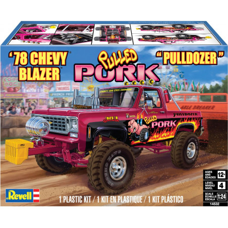 Revell - 1978 Chevy Blazer Pulldozer Revell - 1978 Chevy Blazer Pulldozer