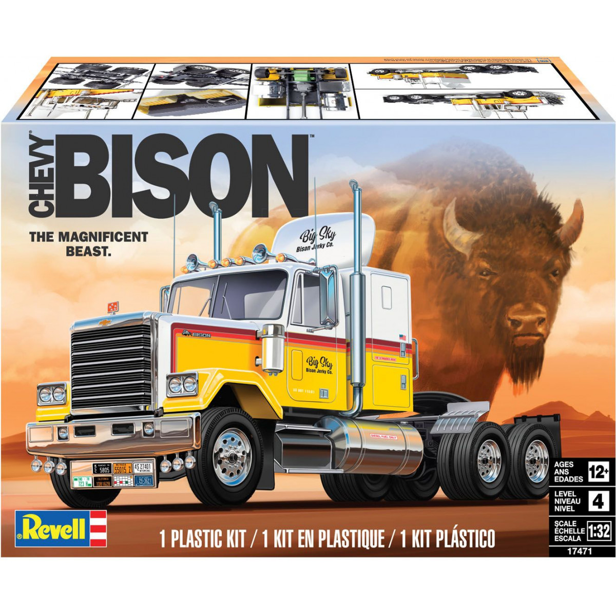 Revell - Chevy Bison Semi Truck