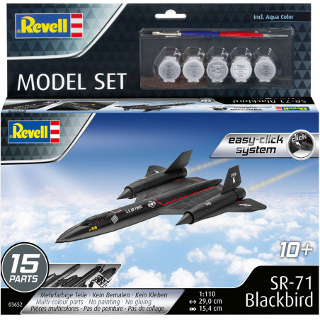 Revell - Model Set Lockheed SR-71 Blackbird Revell - Model Set Lockheed SR-71 Blackbird