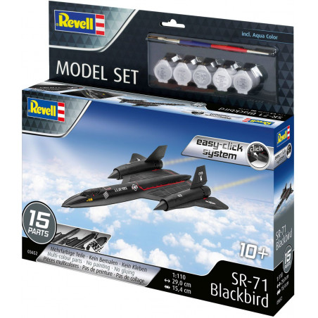 Revell - Model Set Lockheed SR-71 Blackbird Revell - Model Set Lockheed SR-71 Blackbird