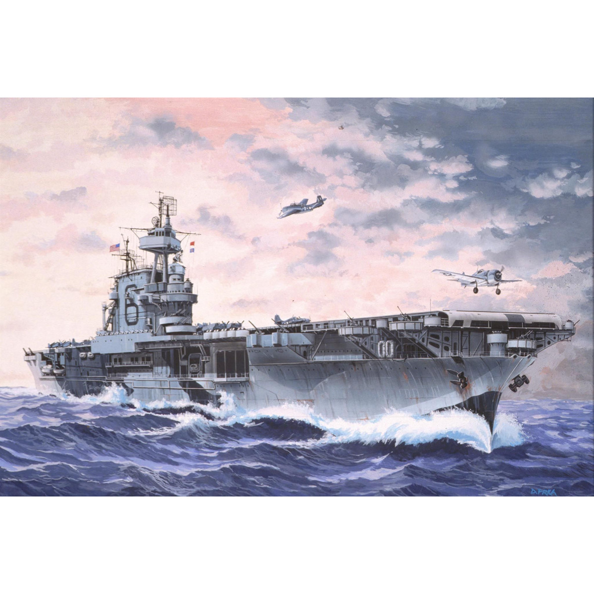 Revell - Model Set USS Enterprise CV-6