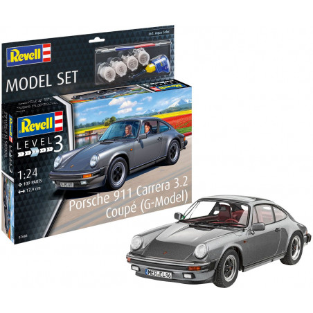 Revell - Model Set Porsche 911 Carrera 3.2 Coupé G-Model Revell - Model Set Porsche 911 Carrera 3.2 Coupé G-Model