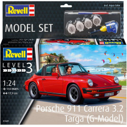 Revell - Model Set Porsche 911 Carrera 3.2 Targa G-Model