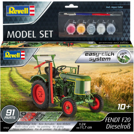 Revell - Model Set Fendt F20 Dieselroß easy-click-system Revell - Model Set Fendt F20 Dieselroß easy-click-system