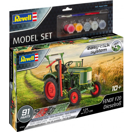 Revell - Model Set Fendt F20 Dieselroß easy-click-system Revell - Model Set Fendt F20 Dieselroß easy-click-system