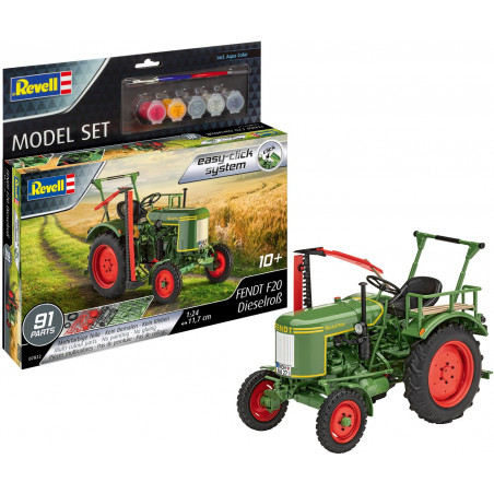 Revell - Model Set Fendt F20 Dieselroß easy-click-system Revell - Model Set Fendt F20 Dieselroß easy-click-system