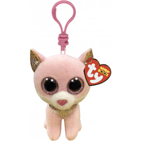 Ty - Beanie Boos - Anhänger - Fiona Pinke Katze