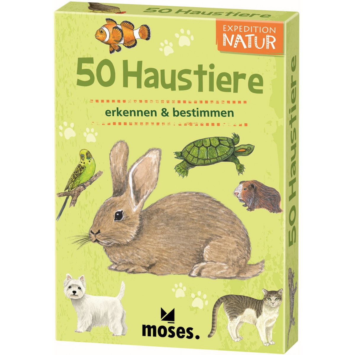 moses. - Expedition Natur 50 Haustiere