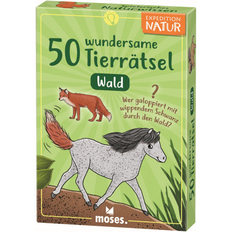 moses. - Expedition Natur 50 wundersame Tierrätsel - Wald moses. - Expedition Natur 50 wundersame Tierrätsel - Wald