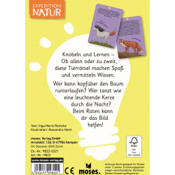 moses. - Expedition Natur 50 wundersame Tierrätsel - Wald moses. - Expedition Natur 50 wundersame Tierrätsel - Wald