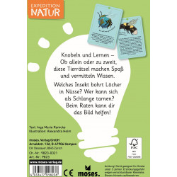moses. - Expedition Natur 50 wundersame Tierrätsel - Insekten