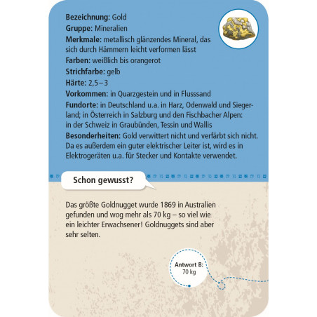 moses. - Expedition Natur 50 Mineralien und Steine moses. - Expedition Natur 50 Mineralien und Steine