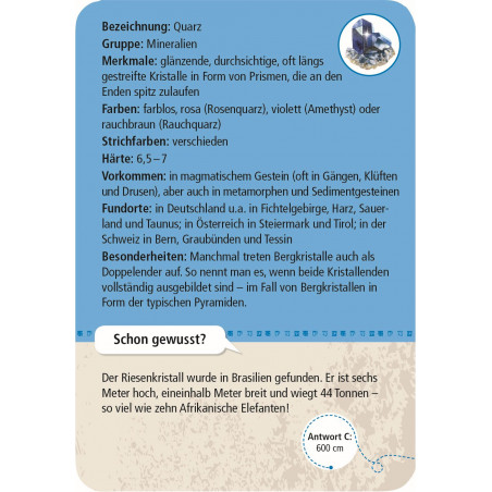 moses. - Expedition Natur 50 Mineralien und Steine moses. - Expedition Natur 50 Mineralien und Steine