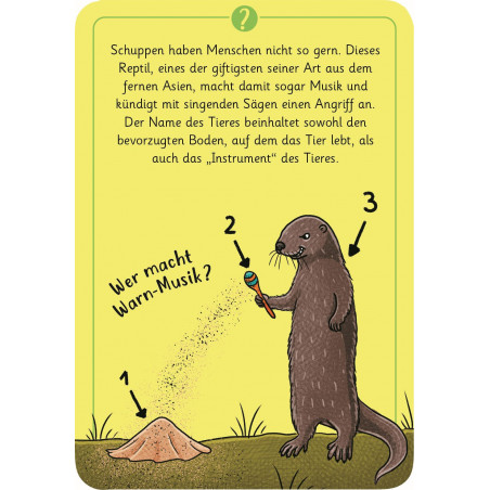 moses. - Expedition Natur 50 w. Tierrätsel - Gefährliche Tiere