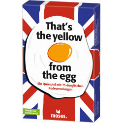 moses. - That's the yellow from the egg moses. - That's the yellow from the egg