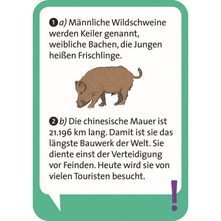 moses. - Pocket Quiz junior Allgemeinwissen