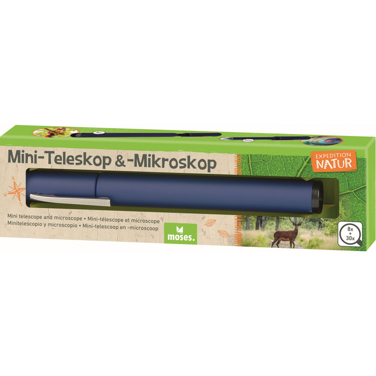 moses. - Expedition Natur Mini Teleskop & Mikroskop