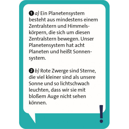 moses. - Pocket Quiz junior Weltraum