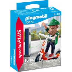 PLAYMOBIL 70873 - Special Plus - Hipster mit E-Roller