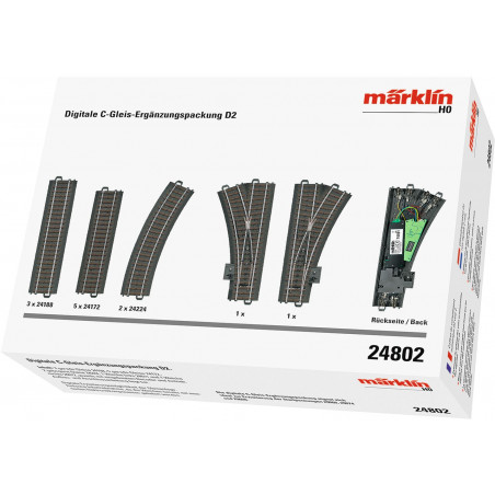 Märklin - Digitale C-Gleis-Ergänzungspackung D2