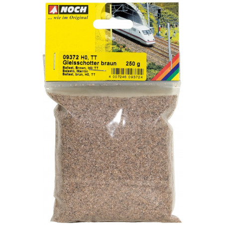Noch - Gleisschotter braun 250g Noch - Gleisschotter braun 250g