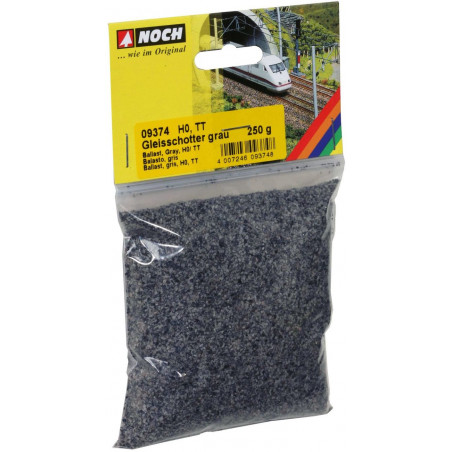 Noch - Gleisschotter grau 250g