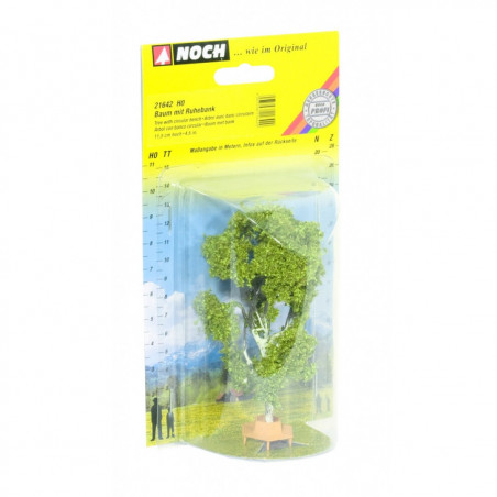 Noch - Baum mit Ruhebank