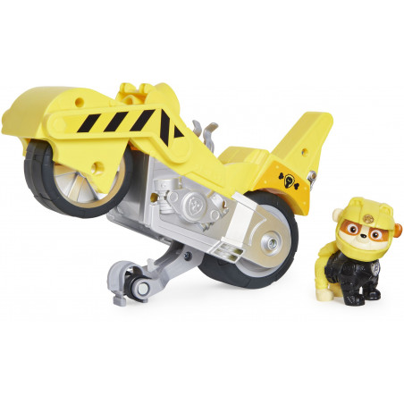 Spin Master - Paw Patrol - Moto Pups - Rubble Deluxe Vehicle