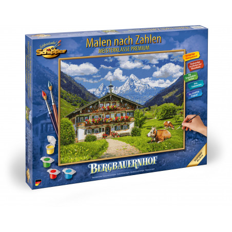 Schipper Malen-nach-Zahlen - Meisterklasse - Premium - Bergbauernhof Schipper Malen-nach-Zahlen - Meisterklasse - Premium - Bergbauernhof