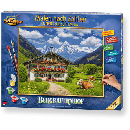 Schipper Malen-nach-Zahlen - Meisterklasse - Premium - Bergbauernhof Schipper Malen-nach-Zahlen - Meisterklasse - Premium - Bergbauernhof