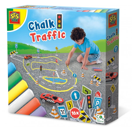 SES Creative - Verkehrs-Kreide