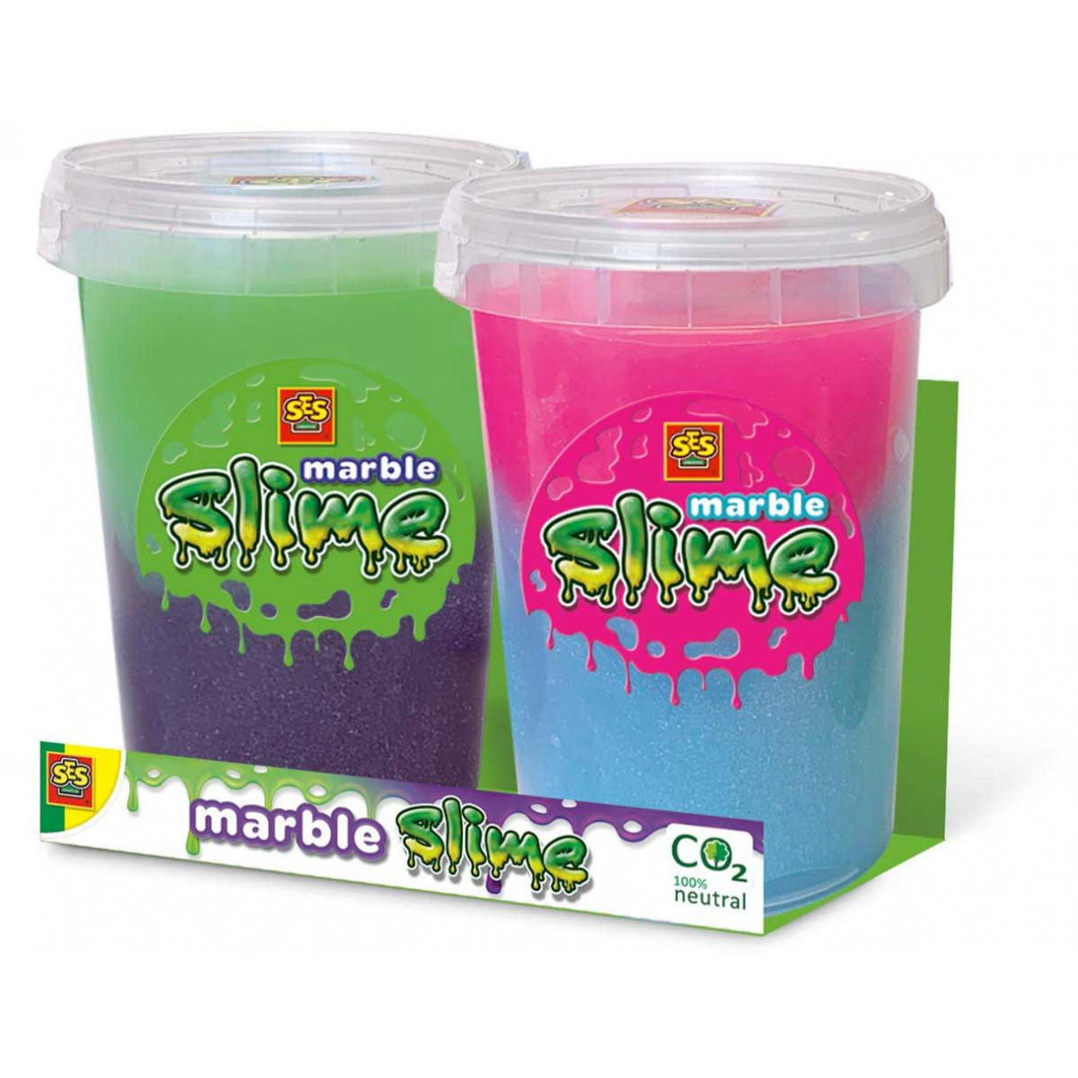 SES Creative - Marmor-Schleim - Duo-Pack 400 g