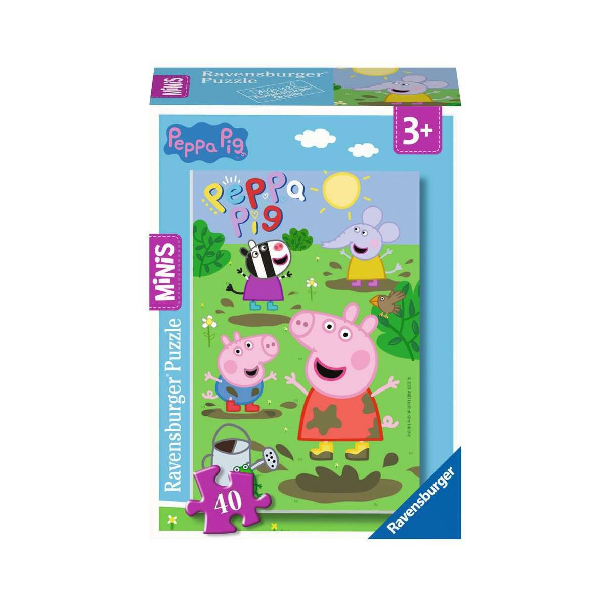 Ravensburger - Peppa Pig Minis, 40 Teile