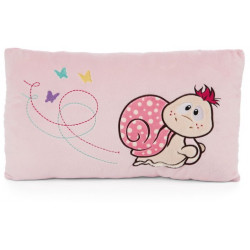 NICI - Spring und Summer 2022 - Kissen Schnecke rosa rechteckig 43x25cm