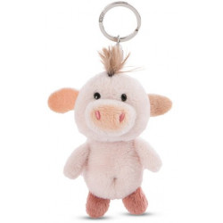 NICI - Farm Friends - Green - Schwein Pigwick 10cm Beanbag Schlüsselanhänger