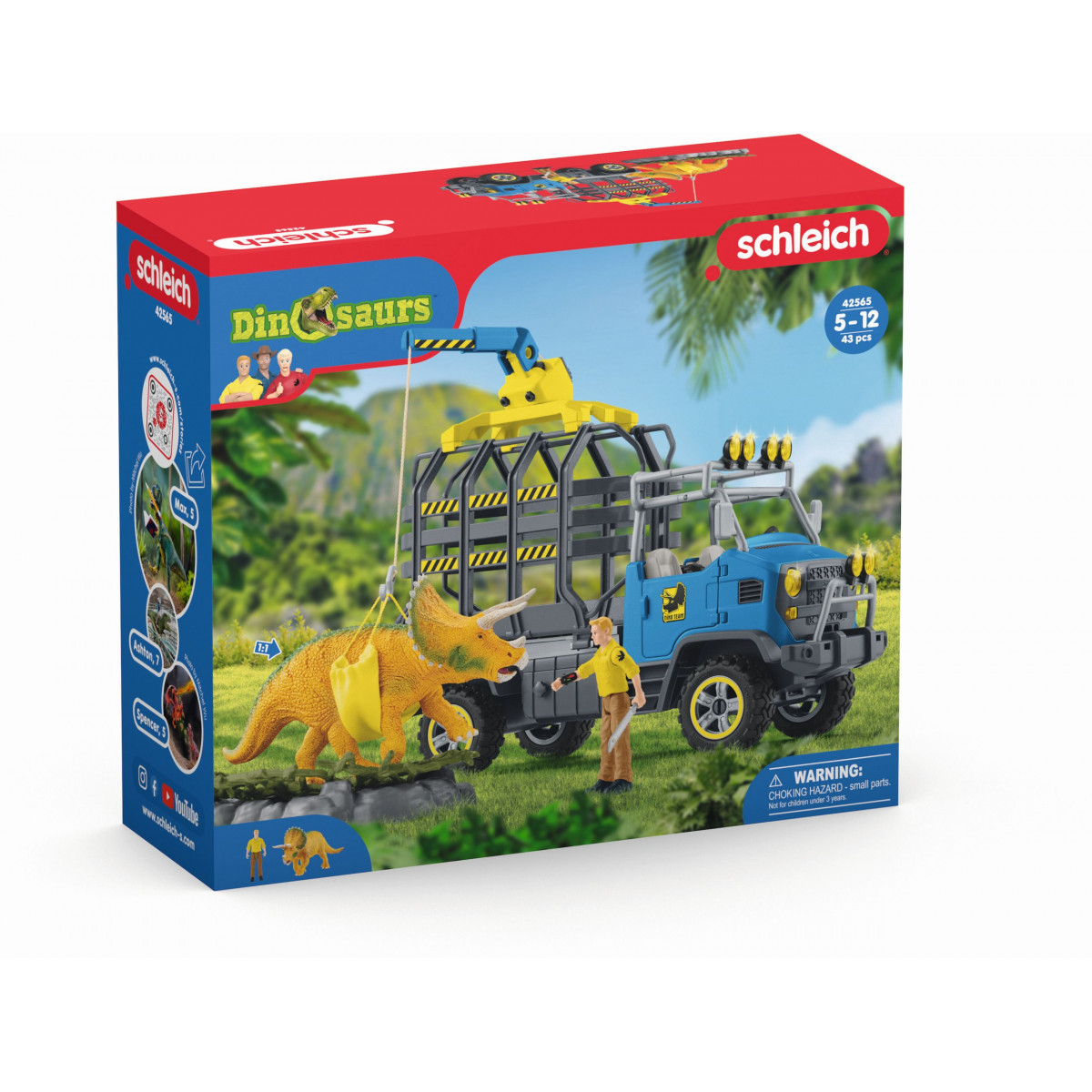 Schleich - Dinosaurs - Dinosaurier Truck Mission