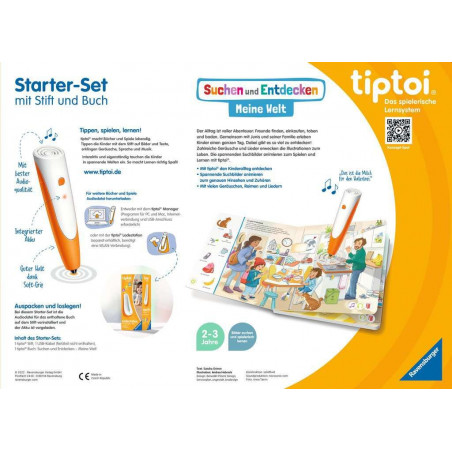Ravensburger - tiptoi Starter-Set: Stift und Bilderbuch Meine Welt