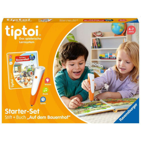 Ravensburger - tiptoi Starter-Set: Stift und Bauernhof-Buch