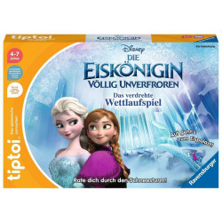 Ravensburger - tiptoi Disney Die Eiskönigin - Völlig unverfroren: Das verdrehte Wettlaufspiel